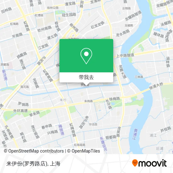 来伊份(罗秀路店)地图
