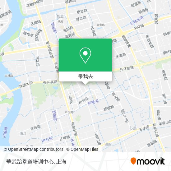 華武跆拳道培训中心地图