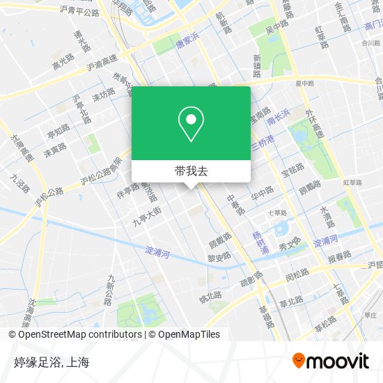 婷缘足浴地图