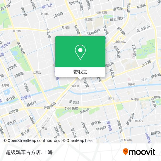 超级鸡车古方店地图