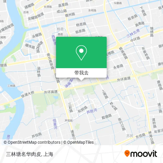 三林塘名华肉皮地图