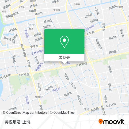 美悦足浴地图