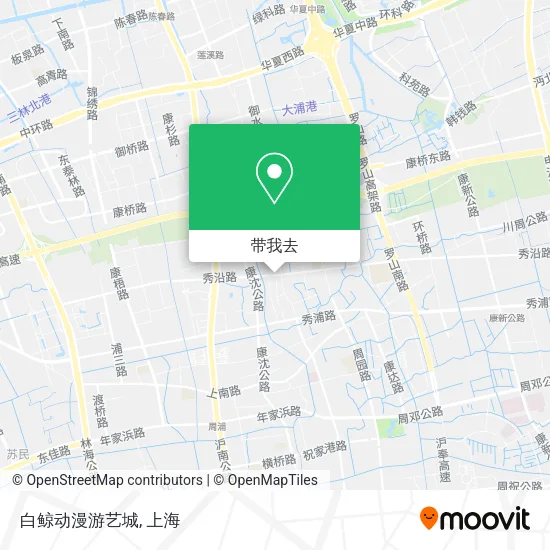 白鲸动漫游艺城地图