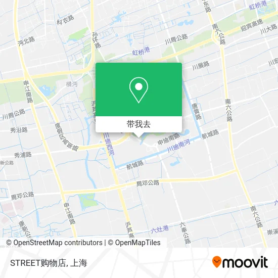 STREET购物店地图