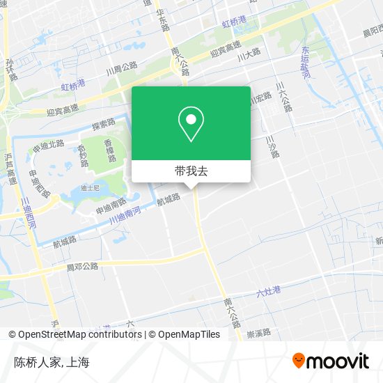 陈桥人家地图