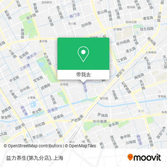 益力养生(第九分店)地图