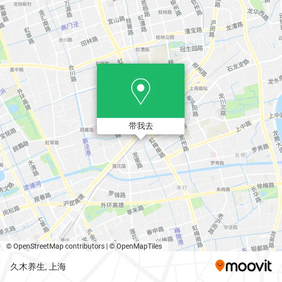 久木养生地图