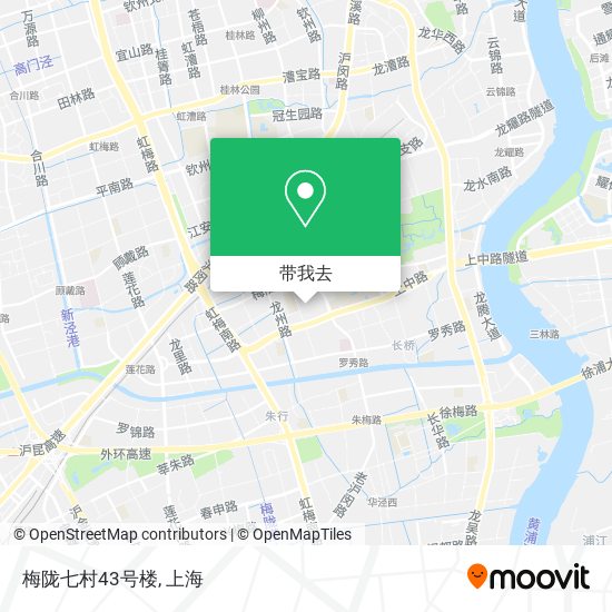 梅陇七村43号楼地图