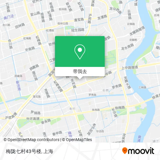 梅陇七村43号楼地图