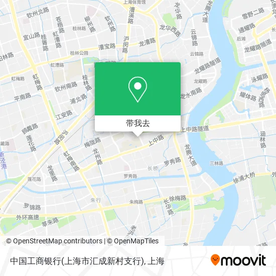 中国工商银行(上海市汇成新村支行)地图