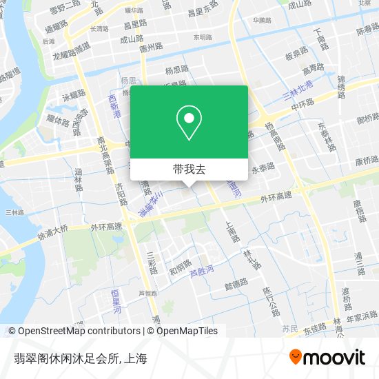 翡翠阁休闲沐足会所地图