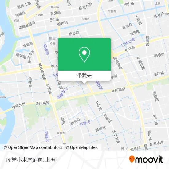 段誉小木屋足道地图