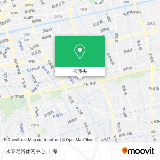 永泰足浴休闲中心地图