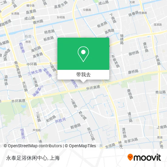 永泰足浴休闲中心地图