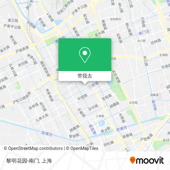 黎明花园-南门地图