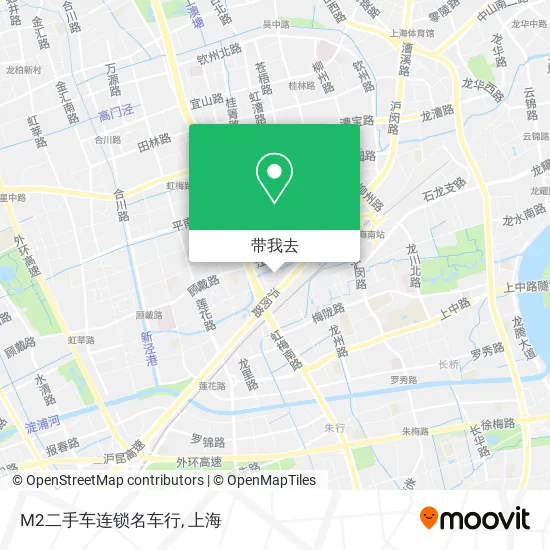 M2二手车连锁名车行地图