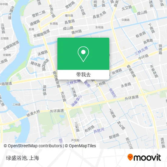 绿盛浴池地图