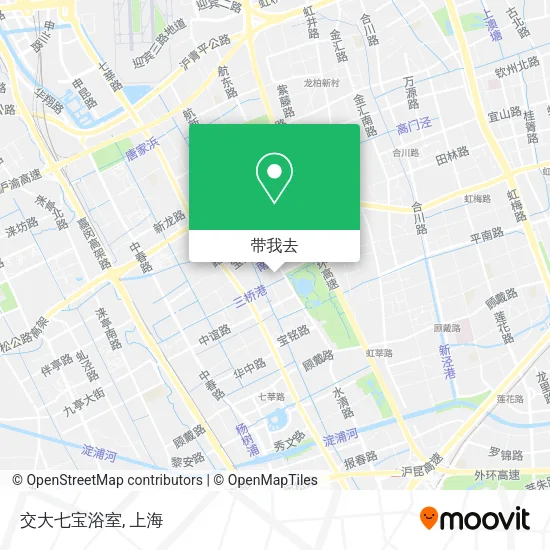 交大七宝浴室地图