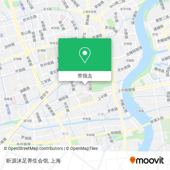 昕源沐足养生会馆地图