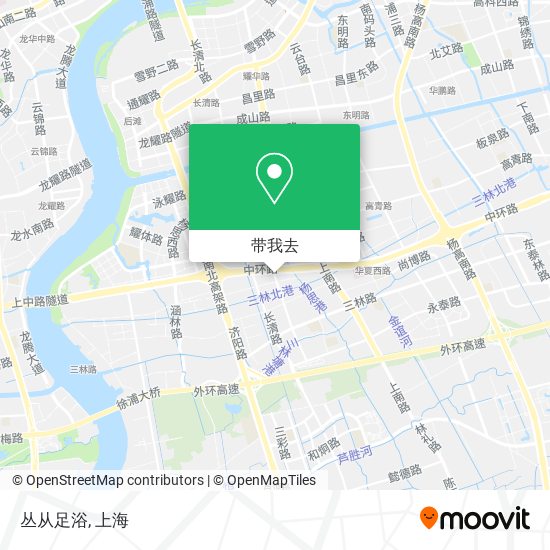 丛从足浴地图