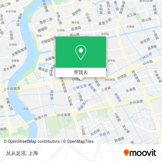 丛从足浴地图
