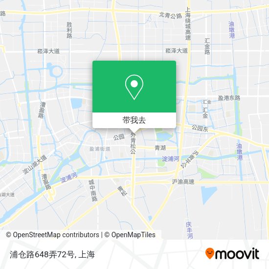 浦仓路648弄72号地图