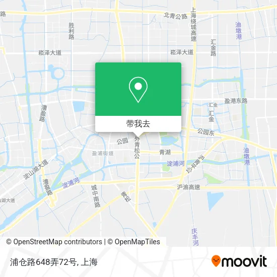 浦仓路648弄72号地图