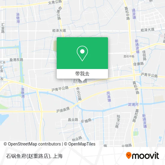 石锅鱼府(赵重路店)地图
