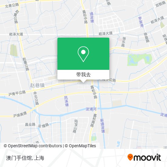 澳门手信馆地图