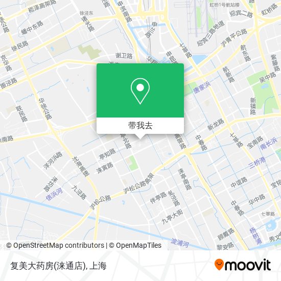 复美大药房(涞通店)地图