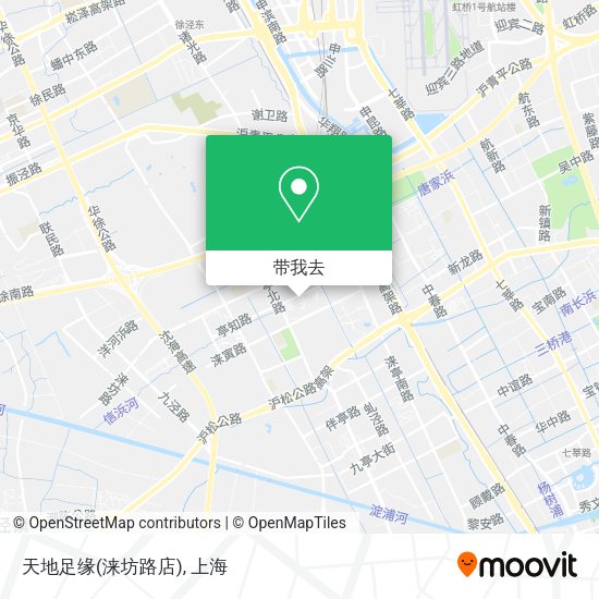 天地足缘(涞坊路店)地图