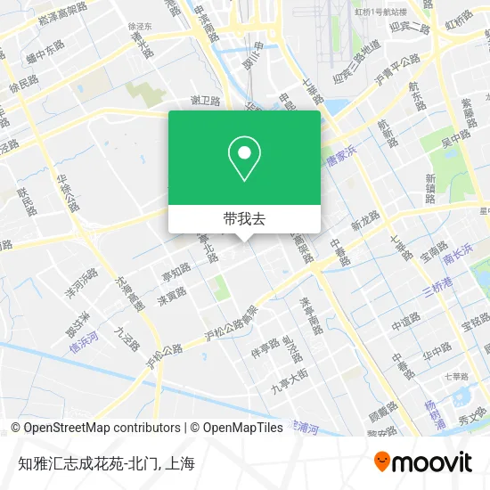 知雅汇志成花苑-北门地图