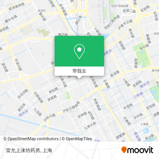 雷允上涞坊药房地图