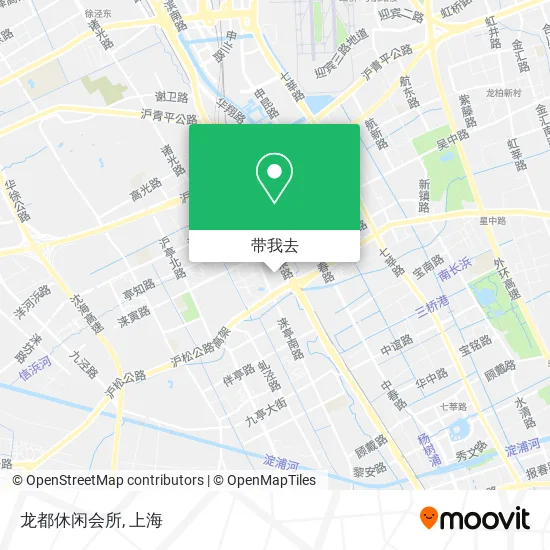 龙都休闲会所地图