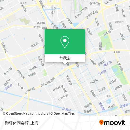 御尊休闲会馆地图