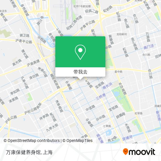 万康保健养身馆地图