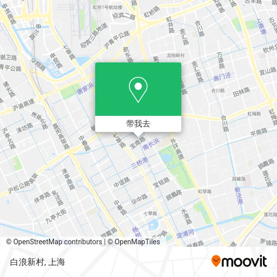 白浪新村地图