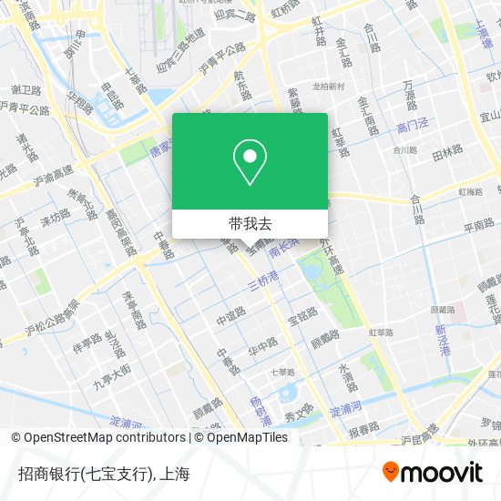 招商银行(七宝支行)地图