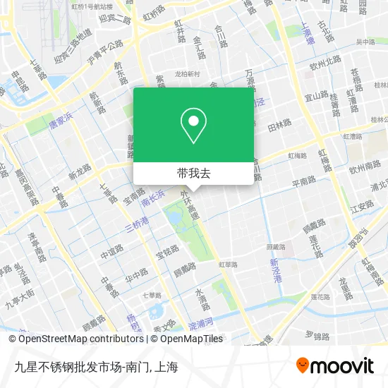 九星不锈钢批发市场-南门地图