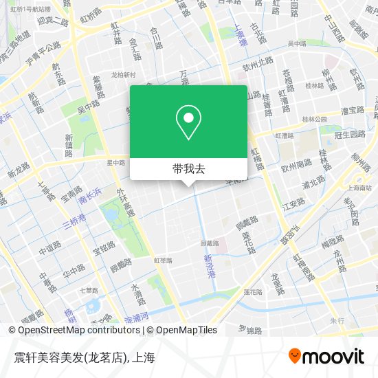 震轩美容美发(龙茗店)地图