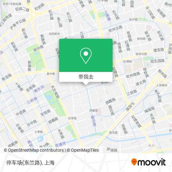 停车场(东兰路)地图