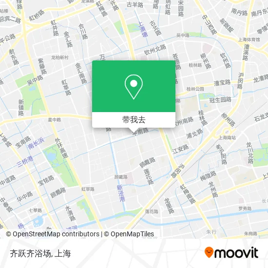 齐跃齐浴场地图