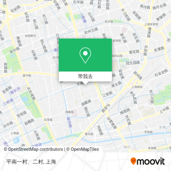 平南一村、二村地图