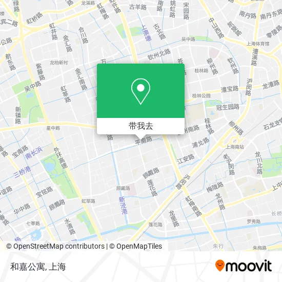 和嘉公寓地图