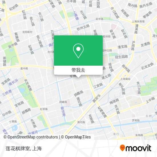 莲花棋牌室地图