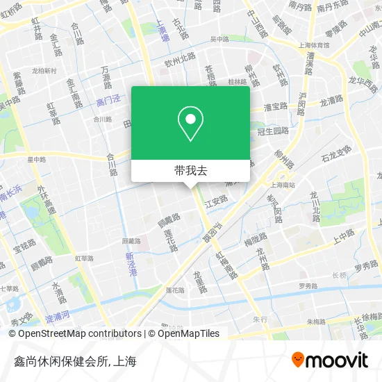 鑫尚休闲保健会所地图