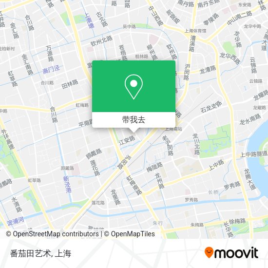番茄田艺术地图