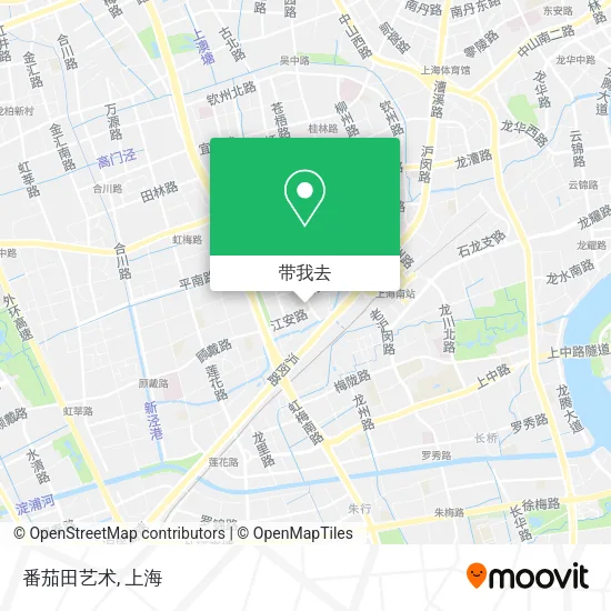 番茄田艺术地图