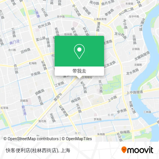 快客便利店(桂林西街店)地图