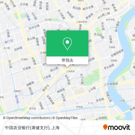 中国农业银行(康健支行)地图